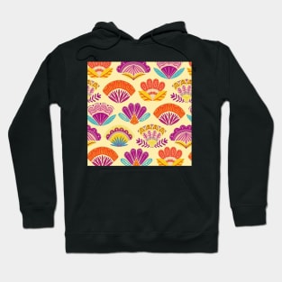 Folk Art Flowers Hoodie